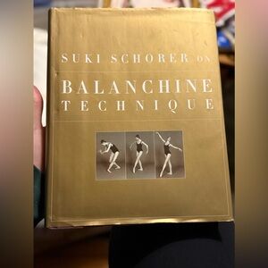 Classic Suki Schorer on Balanchine signed book